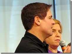Mark Cuban and Vivian Schiller