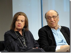 Judy McGrath and Milton Glaser