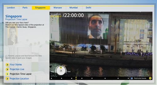 My face in singapore - aviva