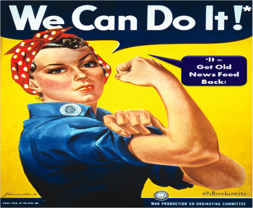 Facebook protest - we can do it